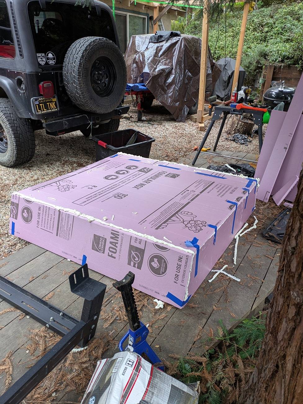 Jeep Gladiator My DIY camper shell - Poor man's fiberglas, light and cheap 413397-6c0bfe035e129fb376cebf86d4c1072d