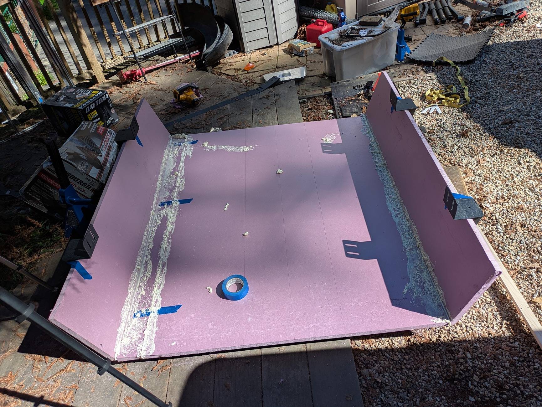 Jeep Gladiator My DIY camper shell - Poor man's fiberglas, light and cheap 413396-60c4180efc5bfdfbf742c4e4c10e3035