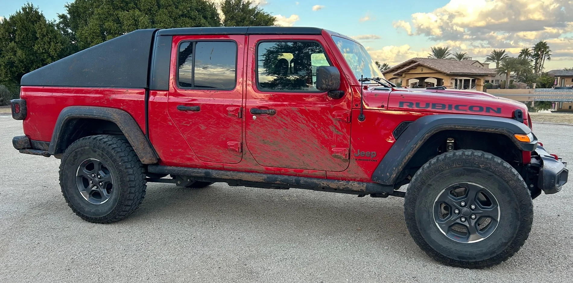 Jeep Gladiator Humvee style PZO fastback truck bed top DIY build IMG_1823