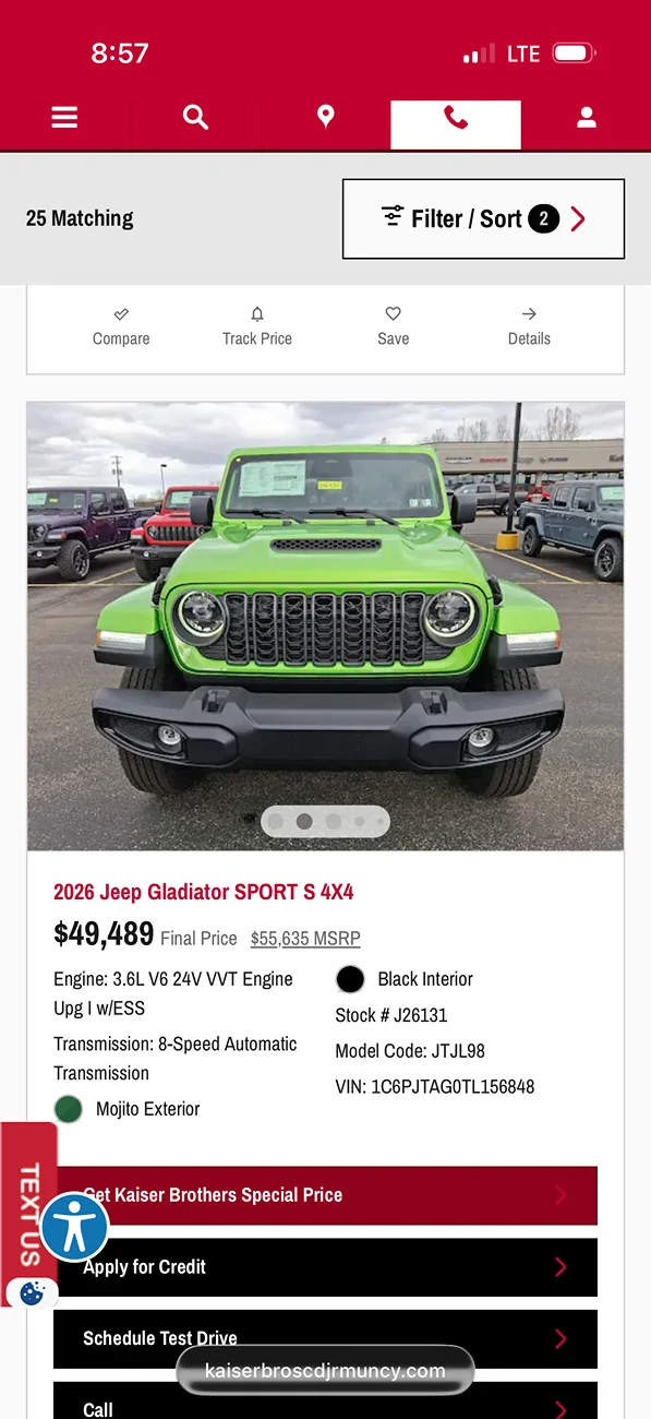 Jeep Gladiator New hoods showing up on Rubicons IMG_6537