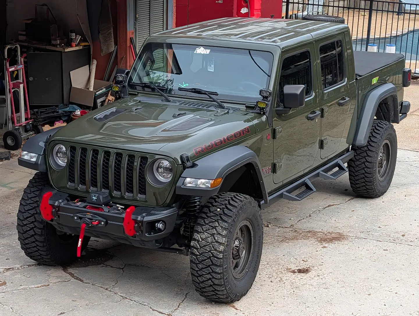 Jeep Gladiator Lets see all those Gladiators with lifts and bigger tires! four