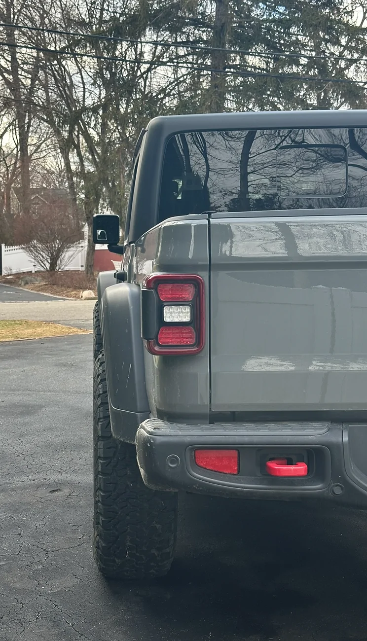 Jeep Gladiator BFG KO2 C 37x12.5 R17x8.5 +25 Method 703 Height, Weight, Poke vs Stock 007