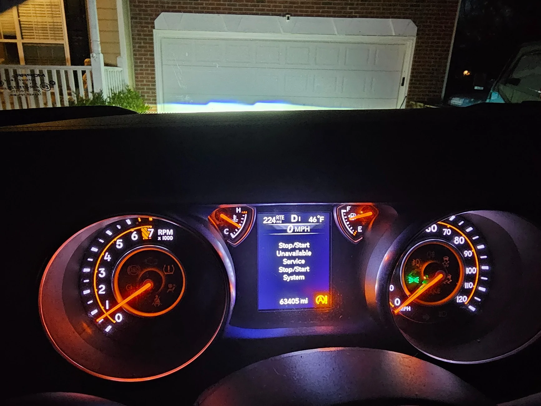 Jeep Gladiator Dreaded Stop/Start unavailable message-both batteries replaced last year. 20260112_182747