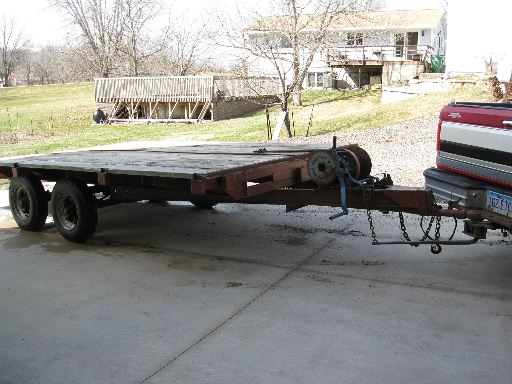 Jeep Gladiator Pulling trailer with a Mohave X? trailer 002