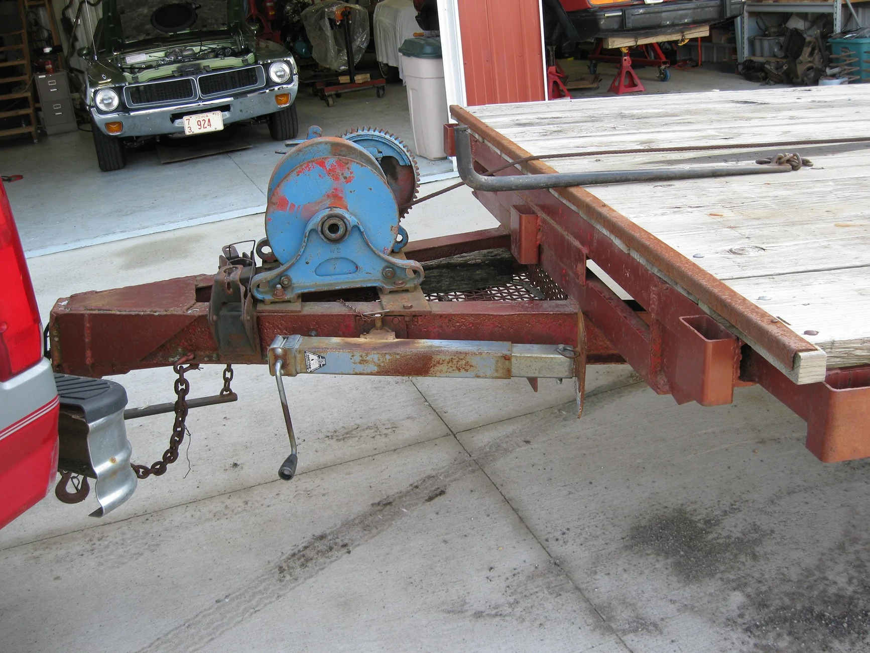 Jeep Gladiator Pulling trailer with a Mohave X? trailer 005