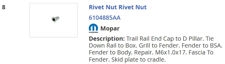 Jeep Gladiator I need help with my Trail Rail installation 1768362937869-5h