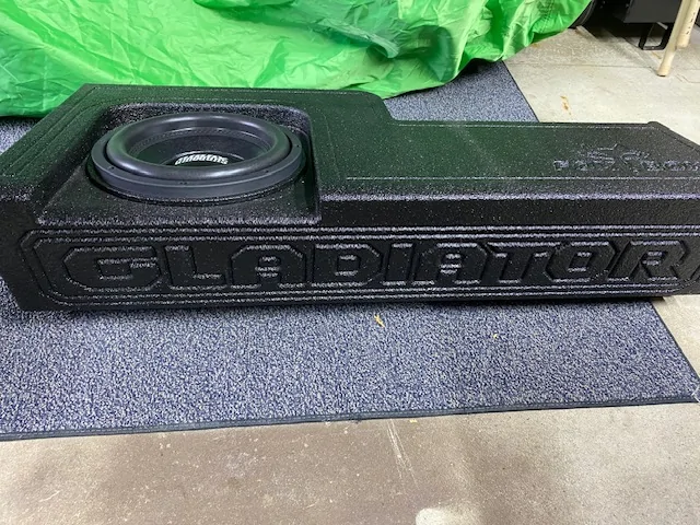Jeep Gladiator Jeep Gladiator Dual Amplifier Bundle with Amp Pro & Fox Acoustics Subwoofer Box / Sundown Sub. system15