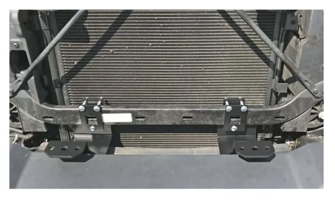 Jeep Gladiator Winch and Quadratec light mounts combo on plastic front bumper Screenshot (72)