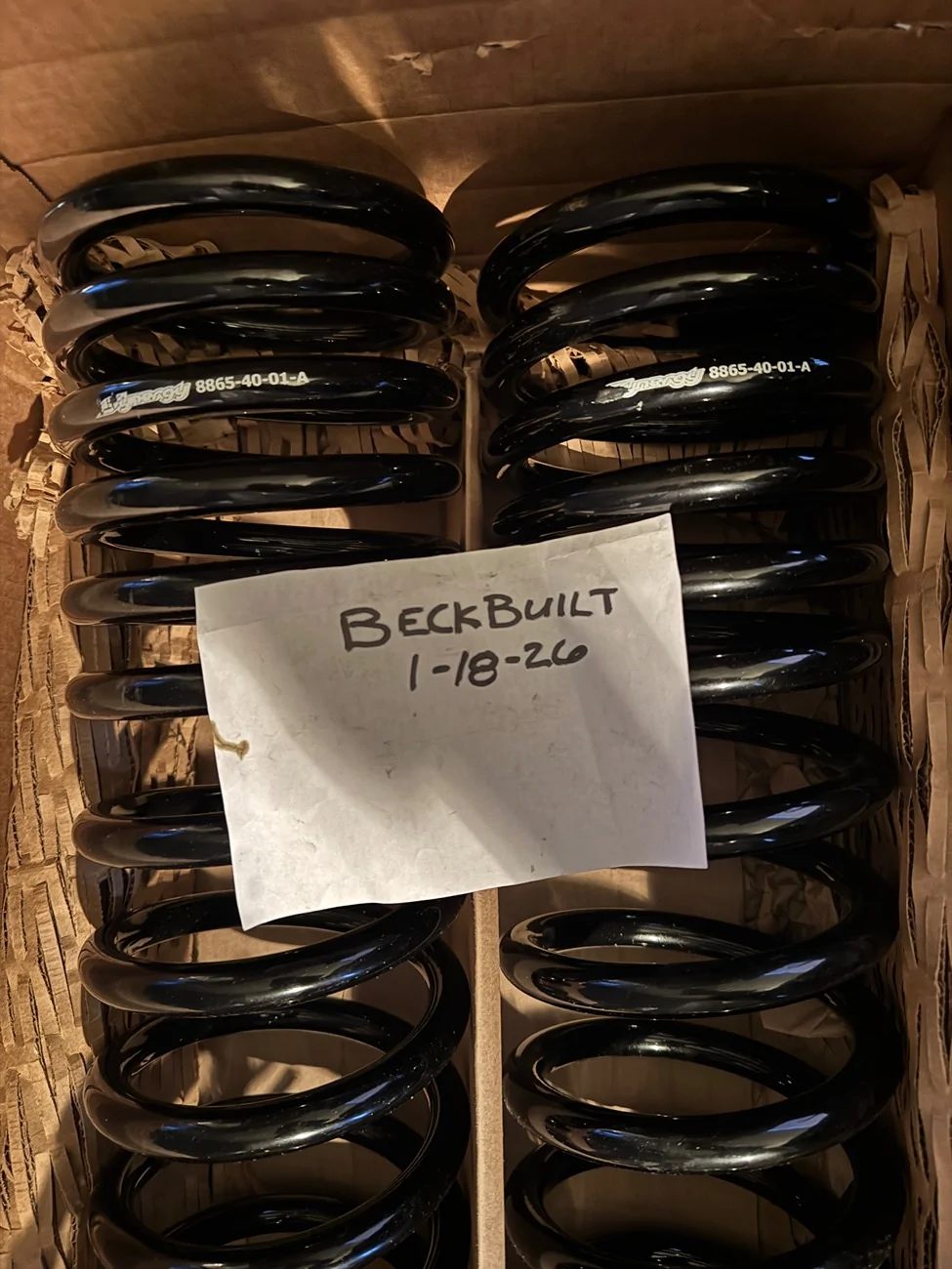 Jeep Gladiator Synergy MFG Rear lift springs 8865-40 New IMG_0212