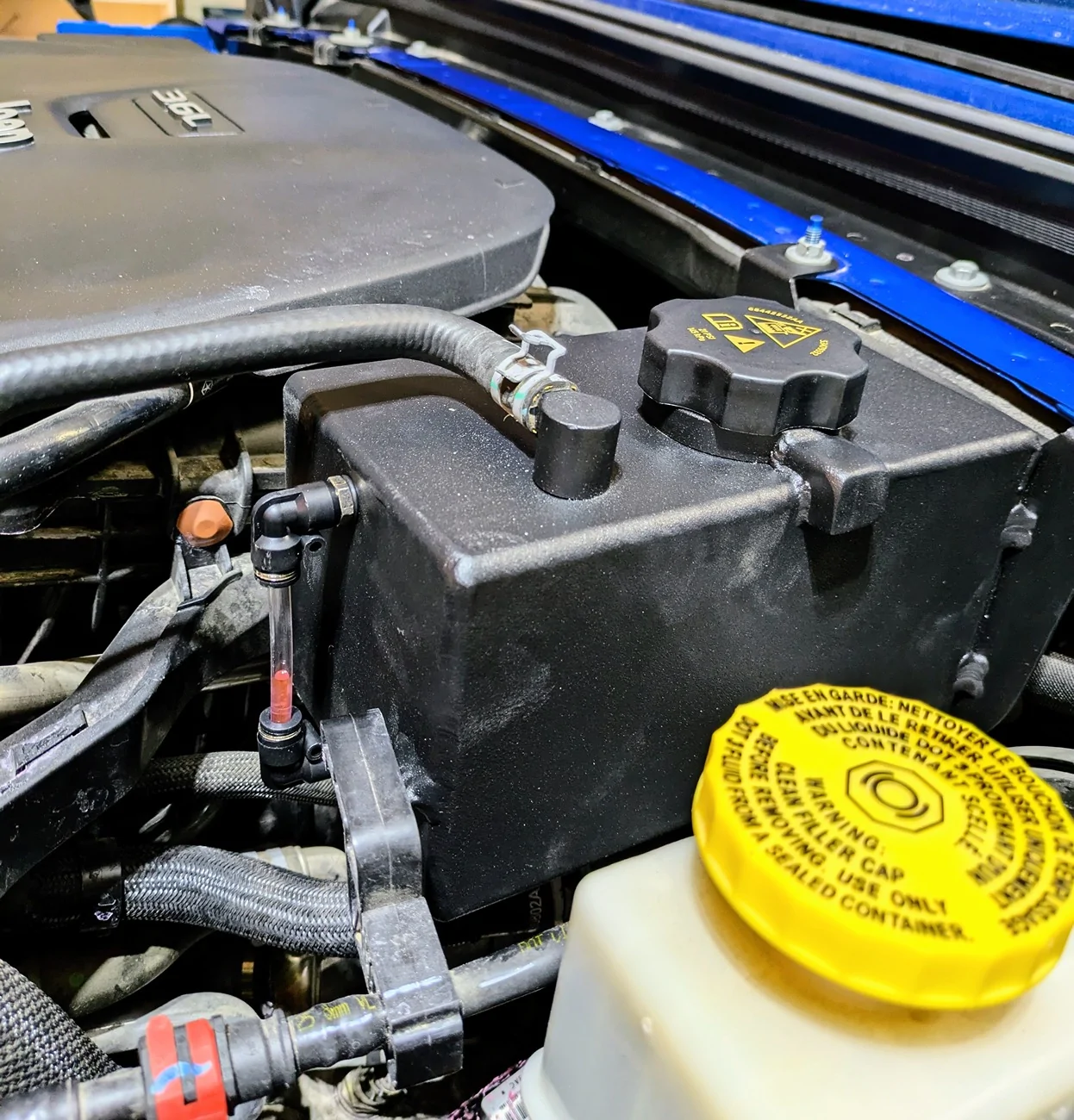 Jeep Gladiator Leaking Coolant Reservoir? (Always check your fluids!!) PXL_20260122_030504097~2