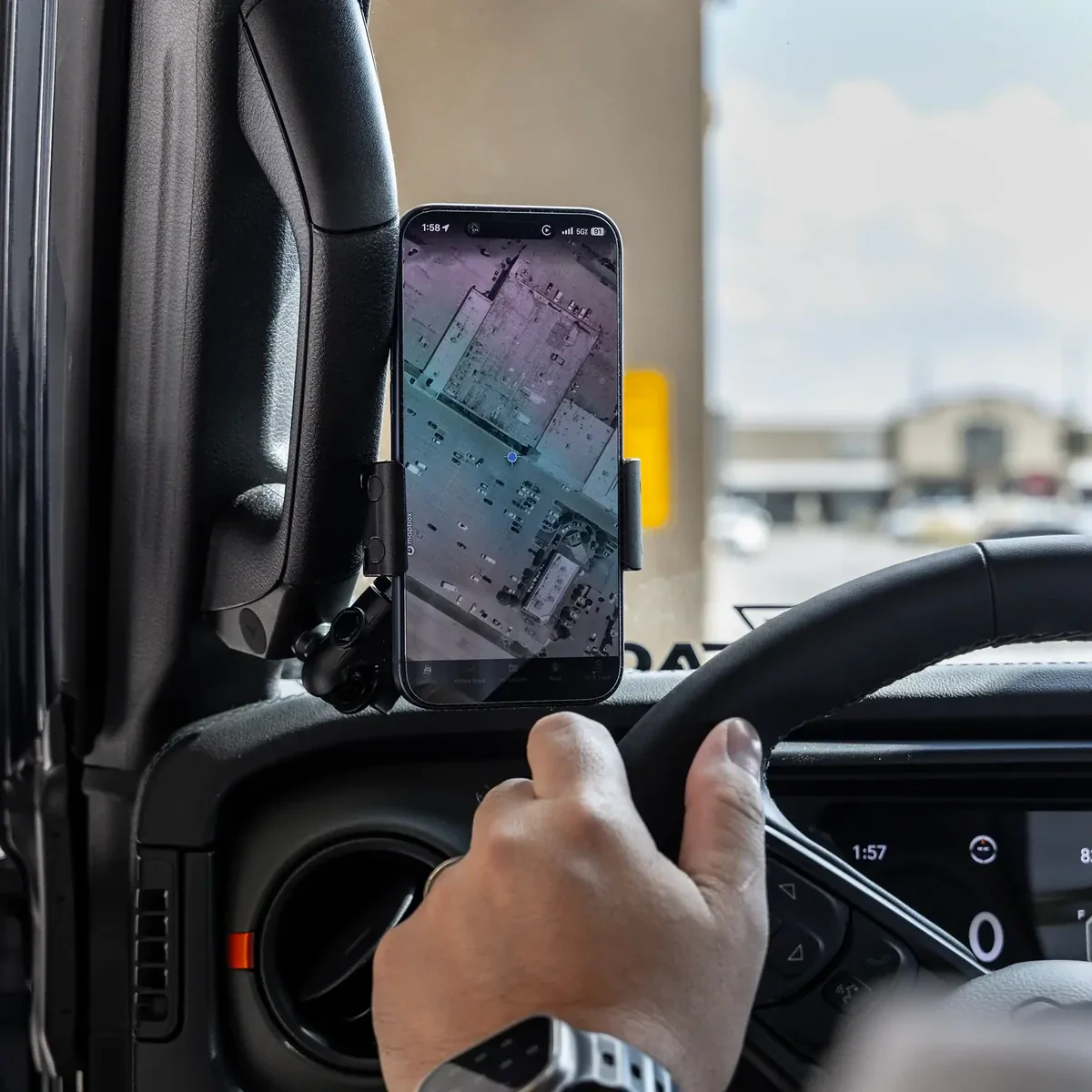 Jeep Gladiator Tackform - 2024+  Grab Handle Mount for Phone, CB, Switch Panel and... 1769085222282-4k