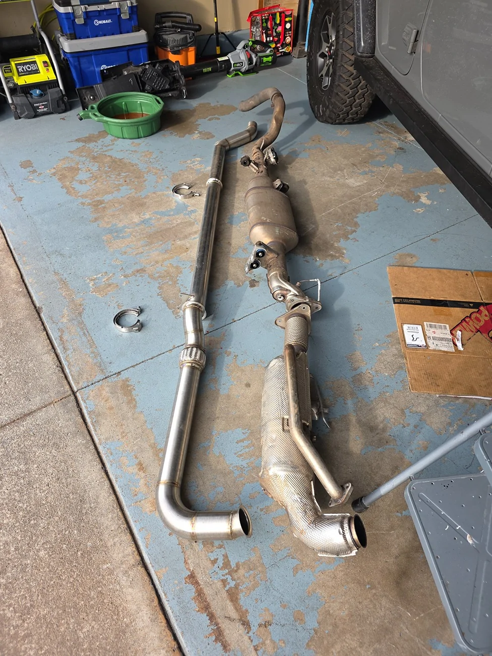 Jeep Gladiator Banks Intake Manifold Kit 41390 on 3rd gen Ecodiesel Gladiator. 20260118_090244