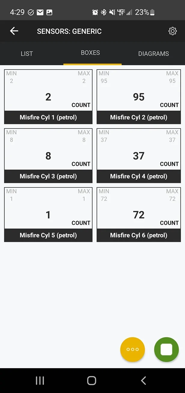 Jeep Gladiator Deciding to give up on Jeep Screenshot_20230719-162905_OBD JScan