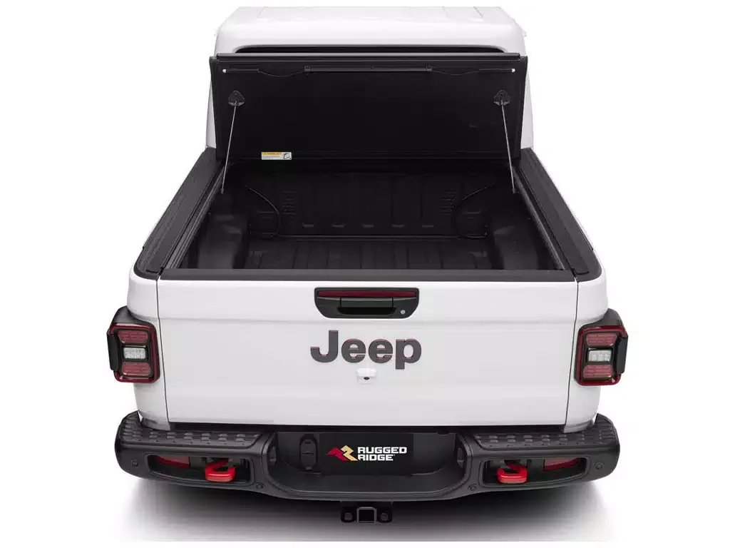 Jeep Gladiator 🔥Rugged Ridge Armis Soft Folding Tonneau Cover  ONLY $129.00 While Supplies Last! 🔥 1769183900080-b5