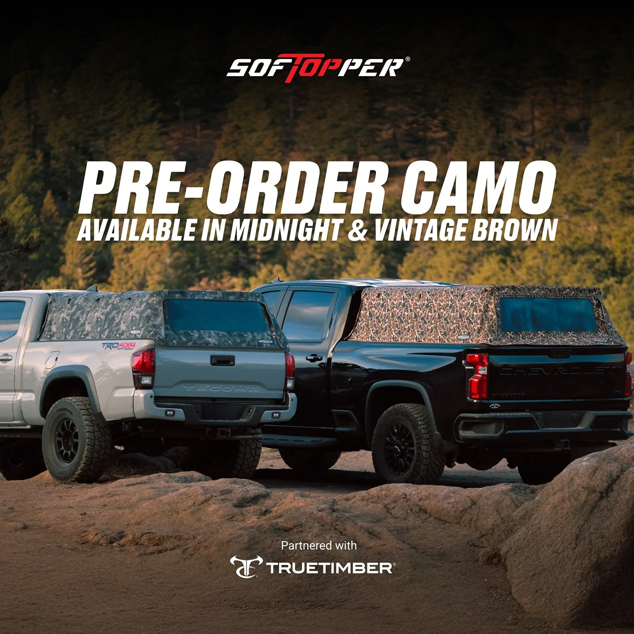 Jeep Gladiator SOFTOPPER NOW AVAILABLE IN CAMO 05. 1080x1080_Social_with_graphics (1)