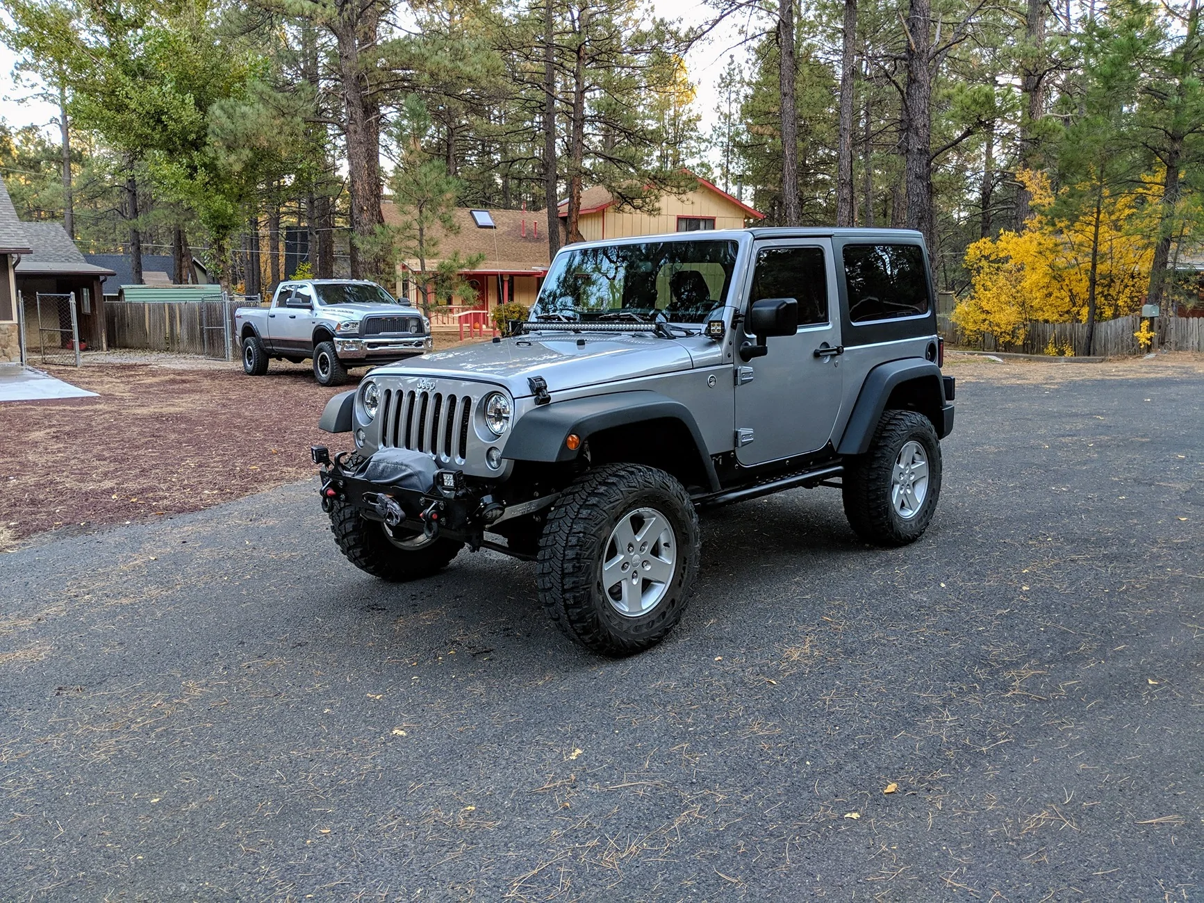 Jeep Gladiator Front bumper options - pretty specific JK front bumper 1