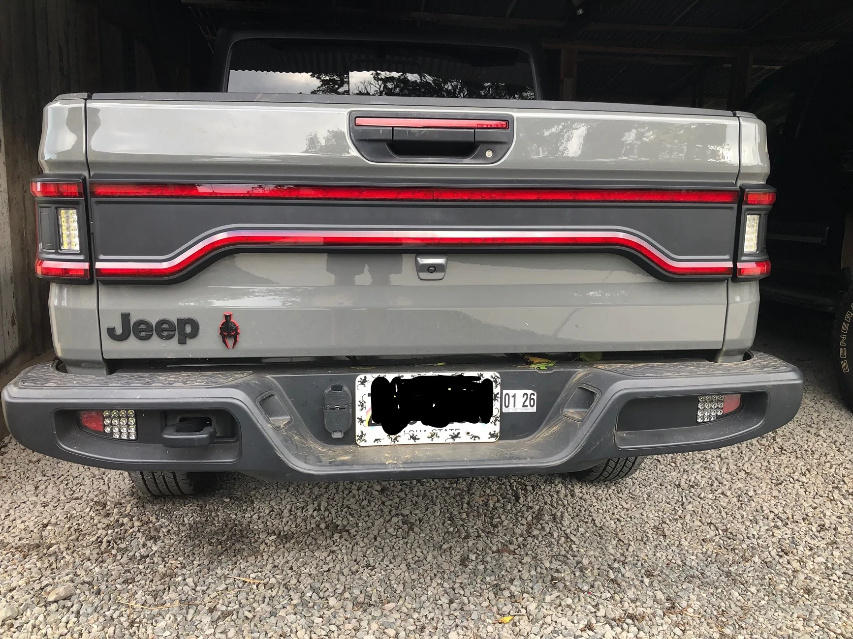 Jeep Gladiator Oracle flush mount taillight fix! Jeep Tailgate latest