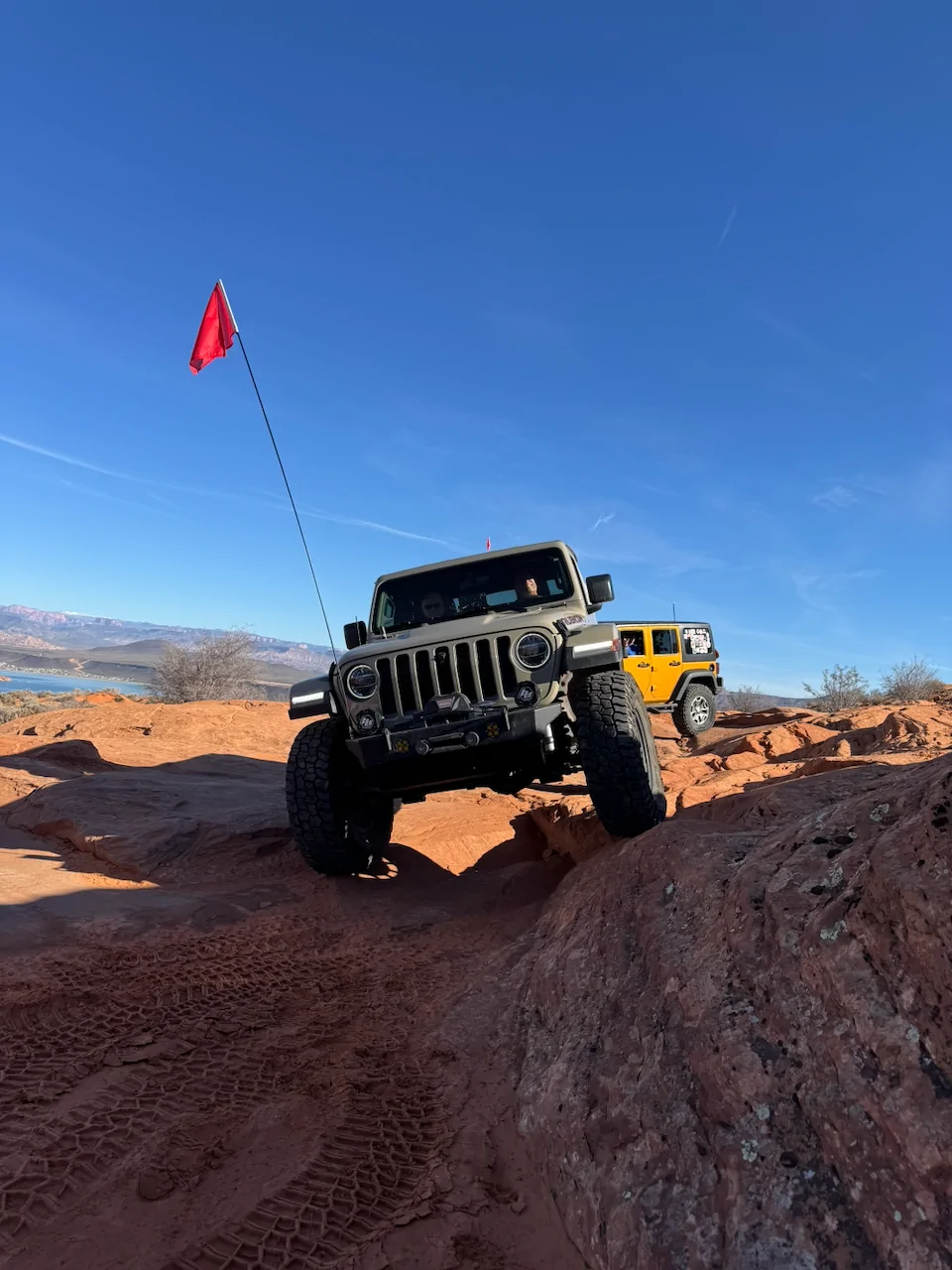 Jeep Gladiator Trip report - Winter 4x4 Jamboree 2026 - Hurricane / St. George UT D1_Pos