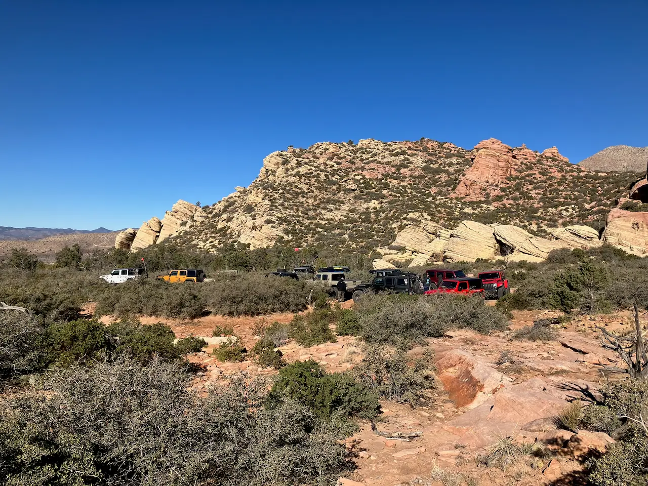 Jeep Gladiator Trip report - Winter 4x4 Jamboree 2026 - Hurricane / St. George UT D3_PS