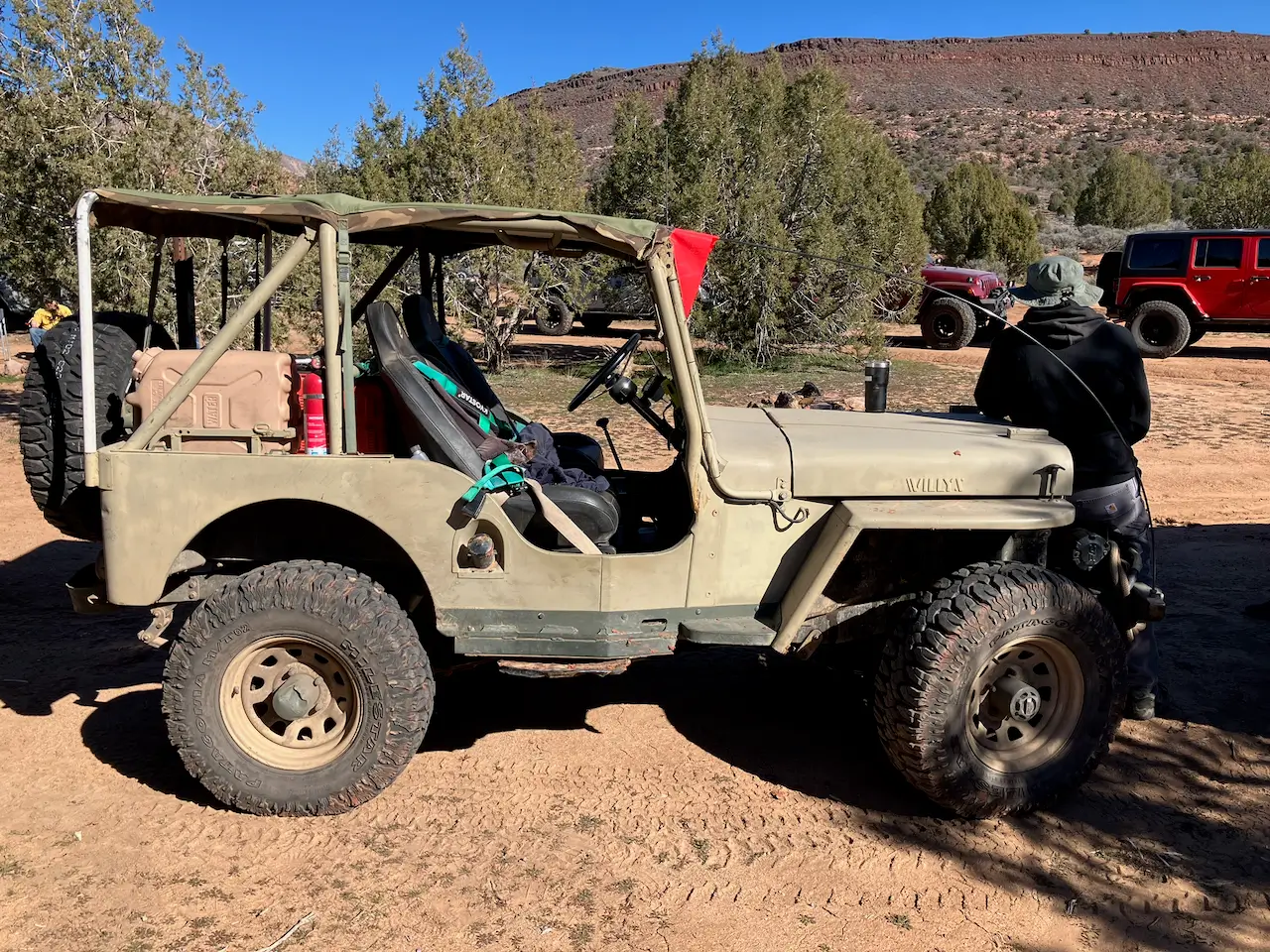 Jeep Gladiator Trip report - Winter 4x4 Jamboree 2026 - Hurricane / St. George UT D3_CJ2A