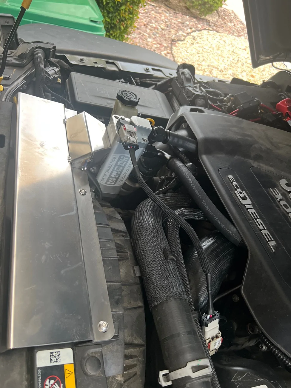 Jeep Gladiator EOC Oil Separator Install IMG_6327