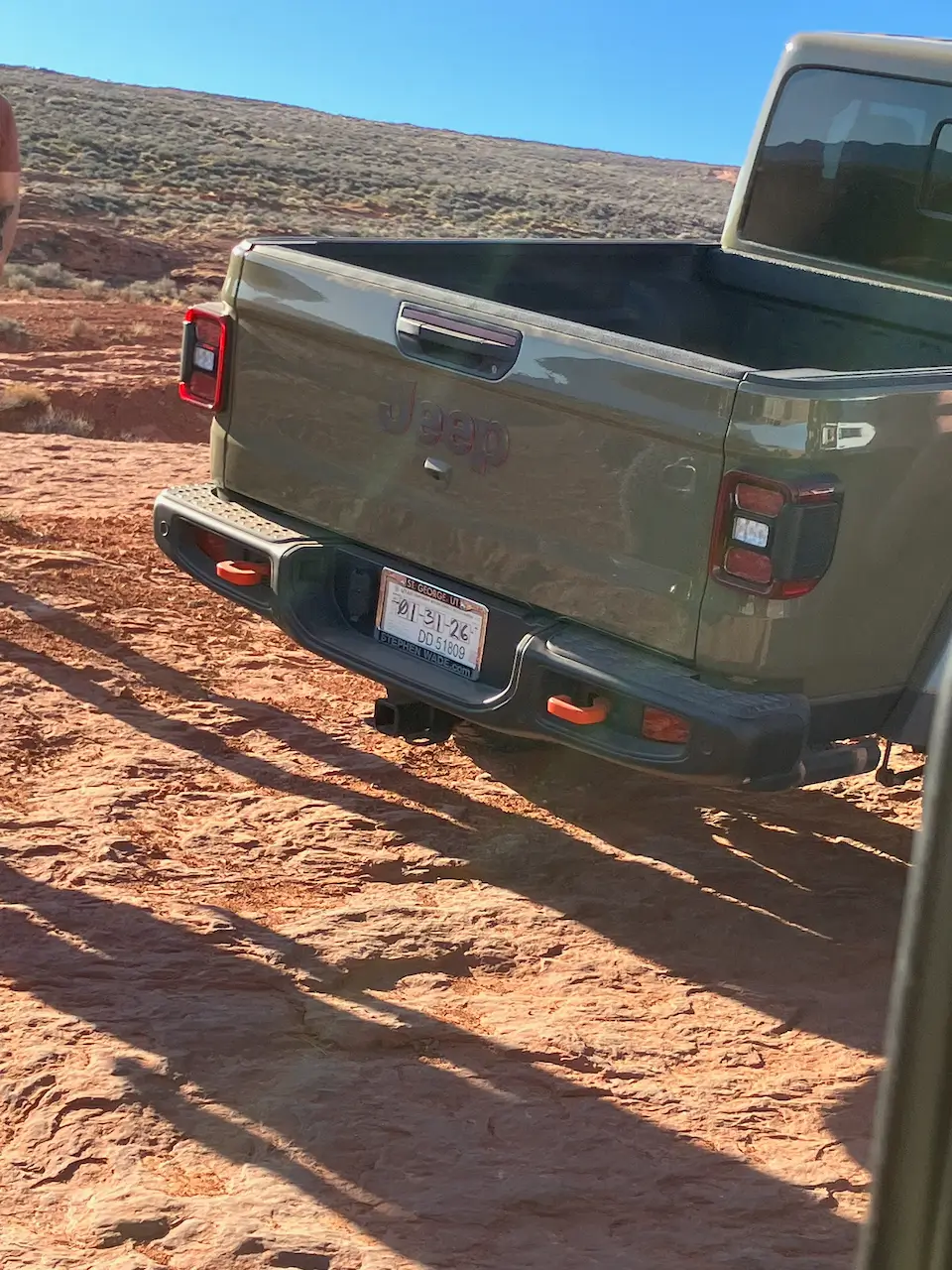 Jeep Gladiator Trip report - Winter 4x4 Jamboree 2026 - Hurricane / St. George UT D4_Temp_Reg