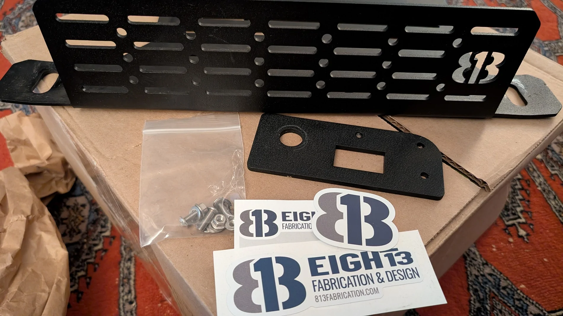 Jeep Gladiator 813 Fabrication - Jeep JL / JT Under Seat Compressor Mounting Bracket - $50 PXL_20250903_232522759