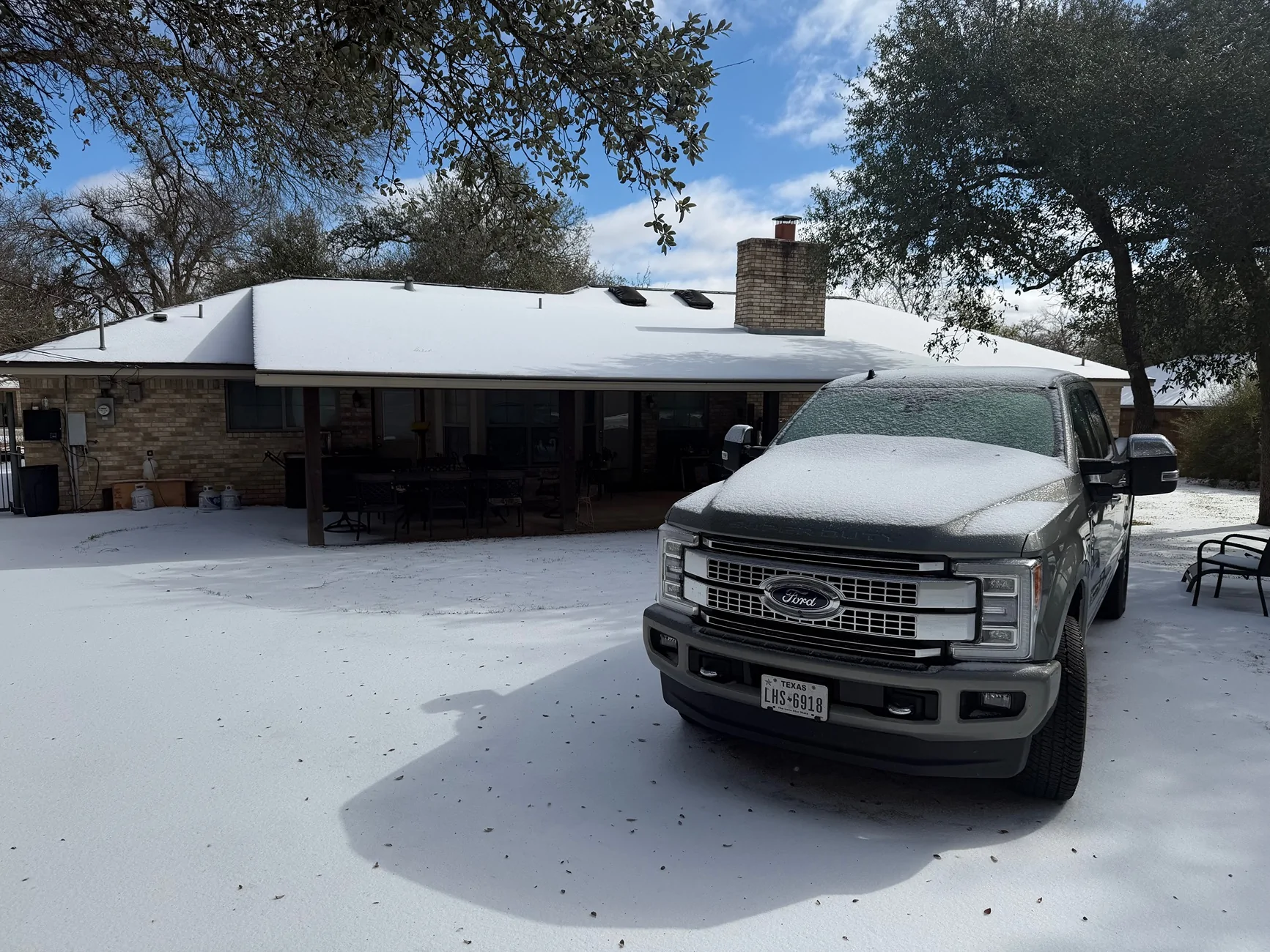 Jeep Gladiator Texas Ice storm 2026 IMG_7740