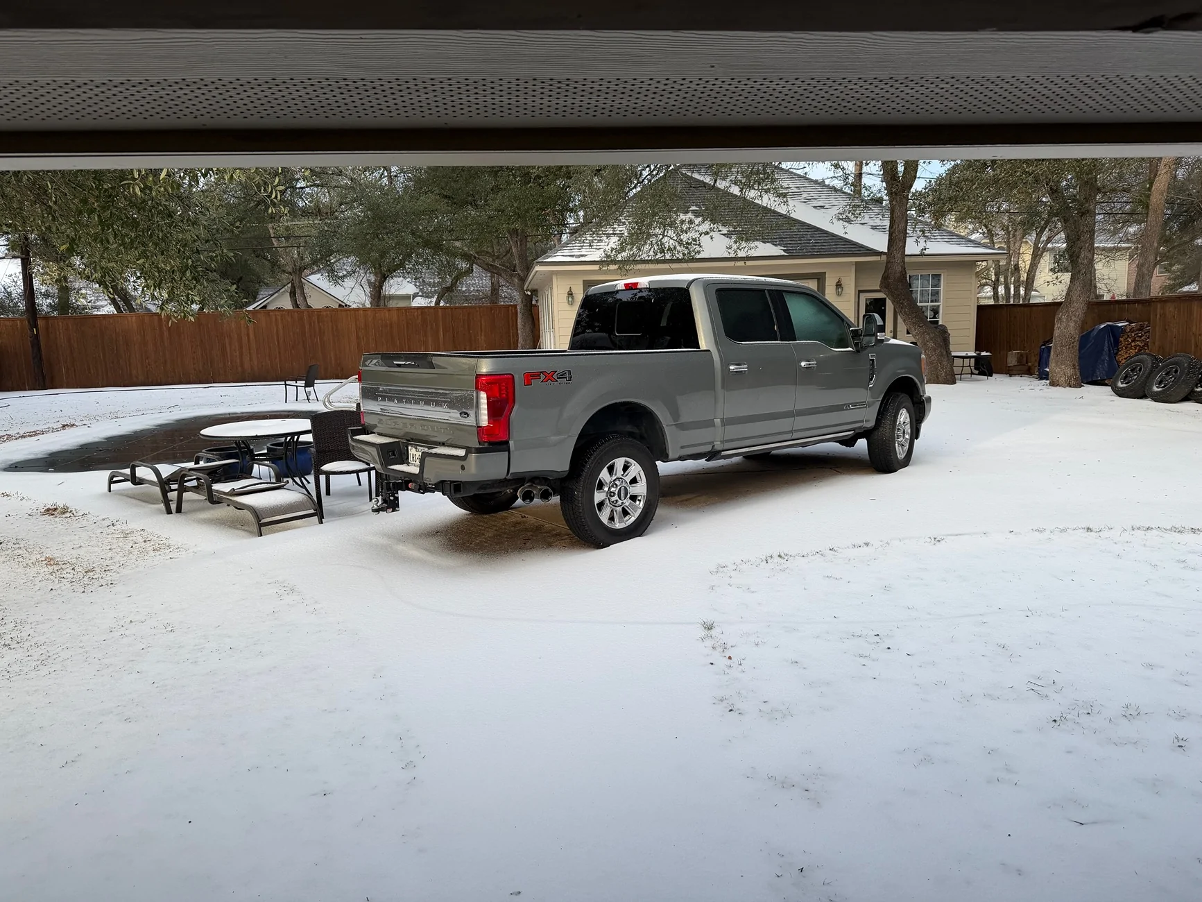 Jeep Gladiator Texas Ice storm 2026 IMG_7728