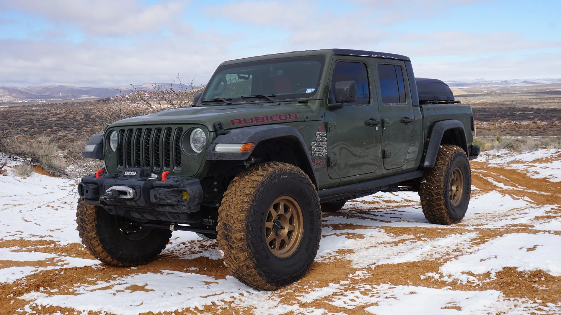 Jeep Gladiator Texas Ice storm 2026 DSC01961
