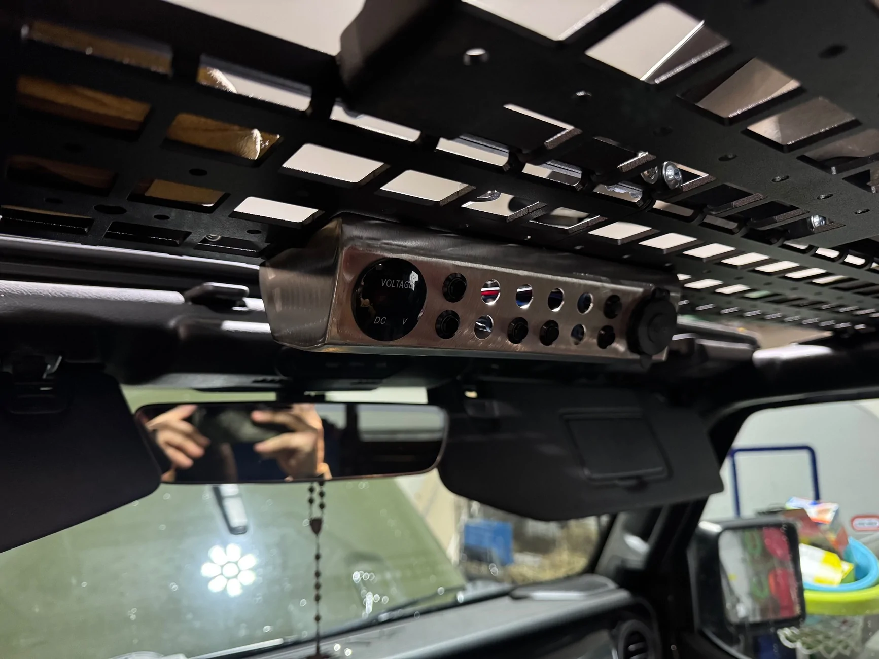 Jeep Gladiator Overhead switch panel IMG_7972
