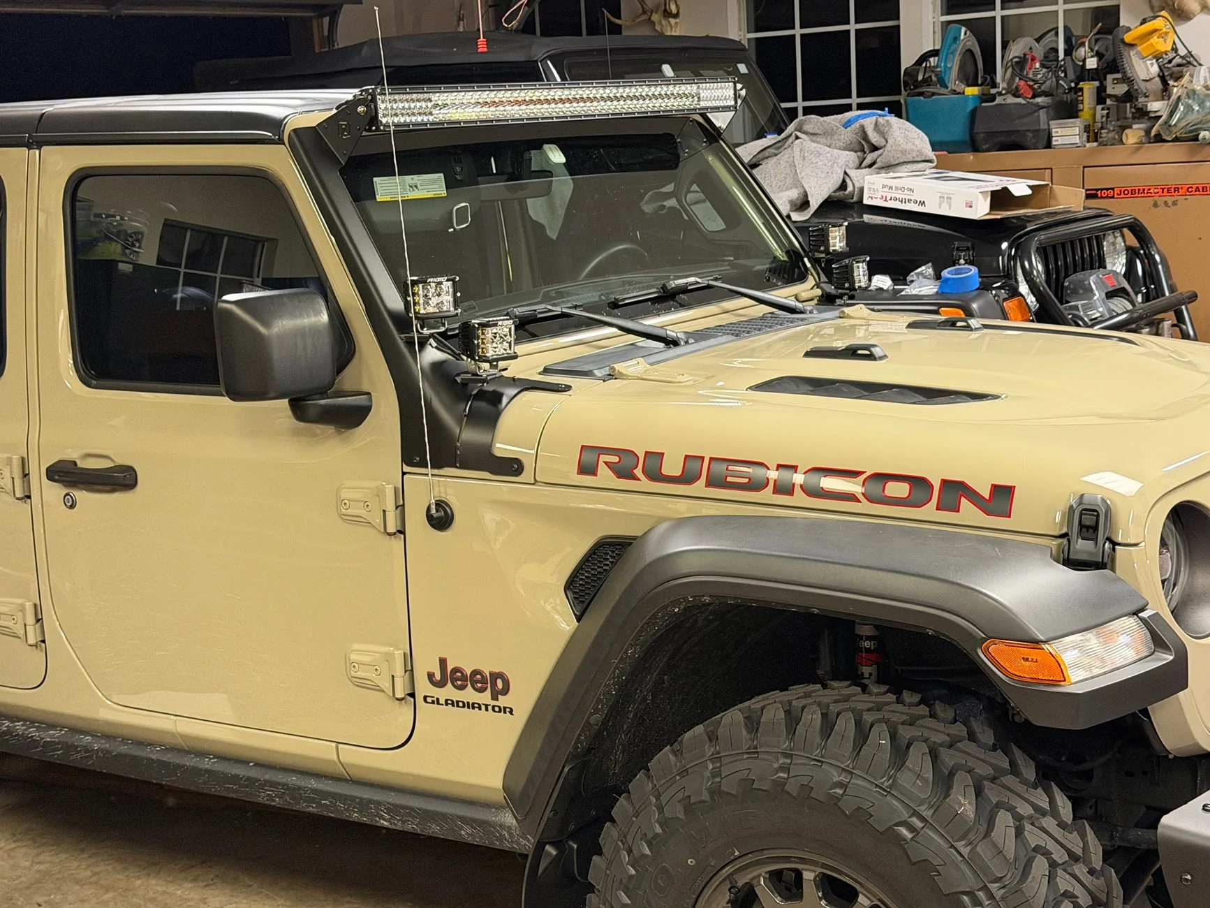 Jeep Gladiator 35" Toyo Open Country R/T Pro Tires 35s installed on stock wheels & factory suspension IMG_7125