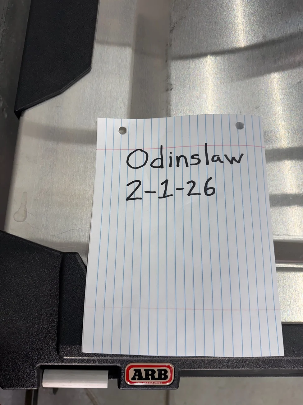 Jeep Gladiator ARB Elements 63 fridge with ARB slider: Reducing to $1200 IMG_2609