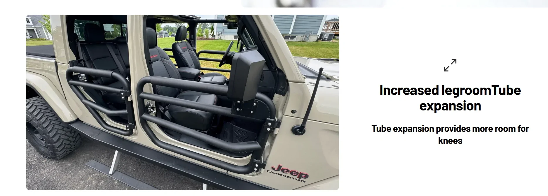 Jeep Gladiator 3RD UPDATE-Temps-Be-Damned! Rears Tubes Installed. My Experience w/ ExceedFab SD1 Tube Doors-From Ordering to Spring Install, Usage & Review 1770080043847-xa