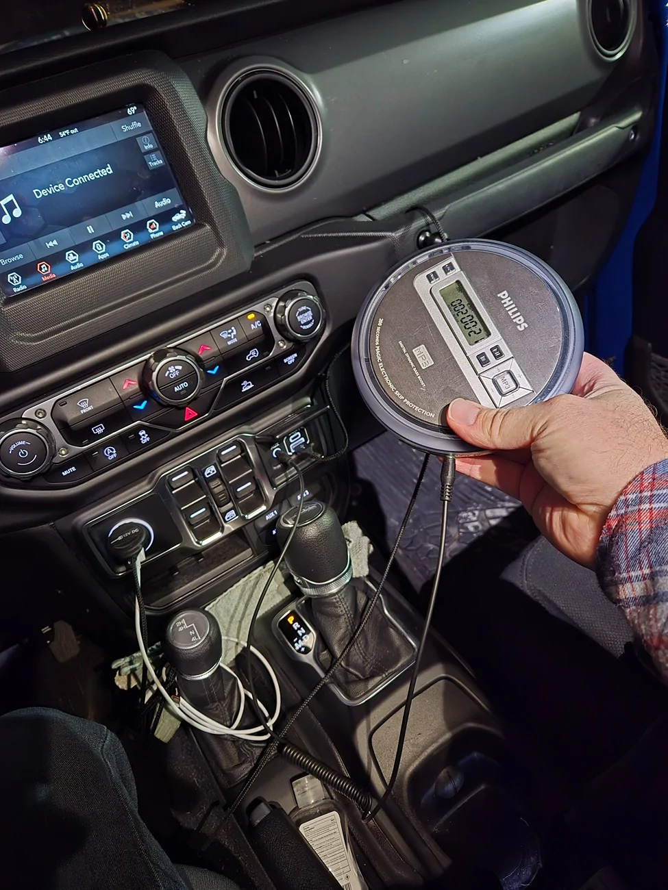 Jeep Gladiator Portable CD player for 2025 Gladiator 1000012625
