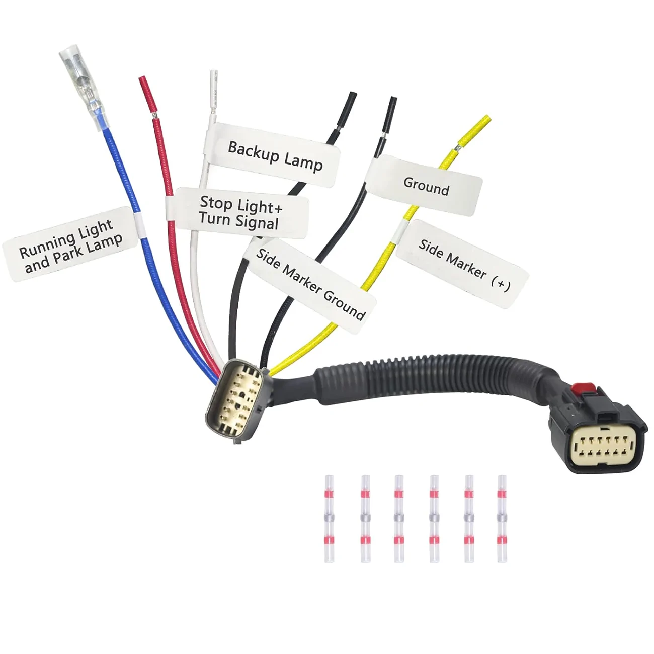 Jeep Gladiator Reverse camera license plate light bleed - my fix 1770471198514-rr