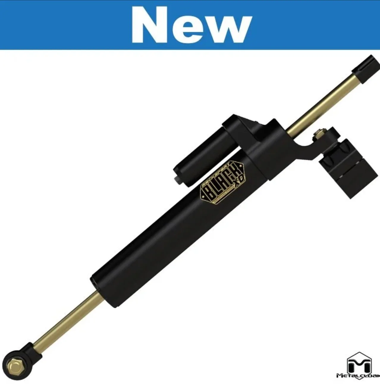 Jeep Gladiator NEW PRODUCT NEWS: RockSport BLACK XD Adjustable Steering Damper RS BLACK XD
