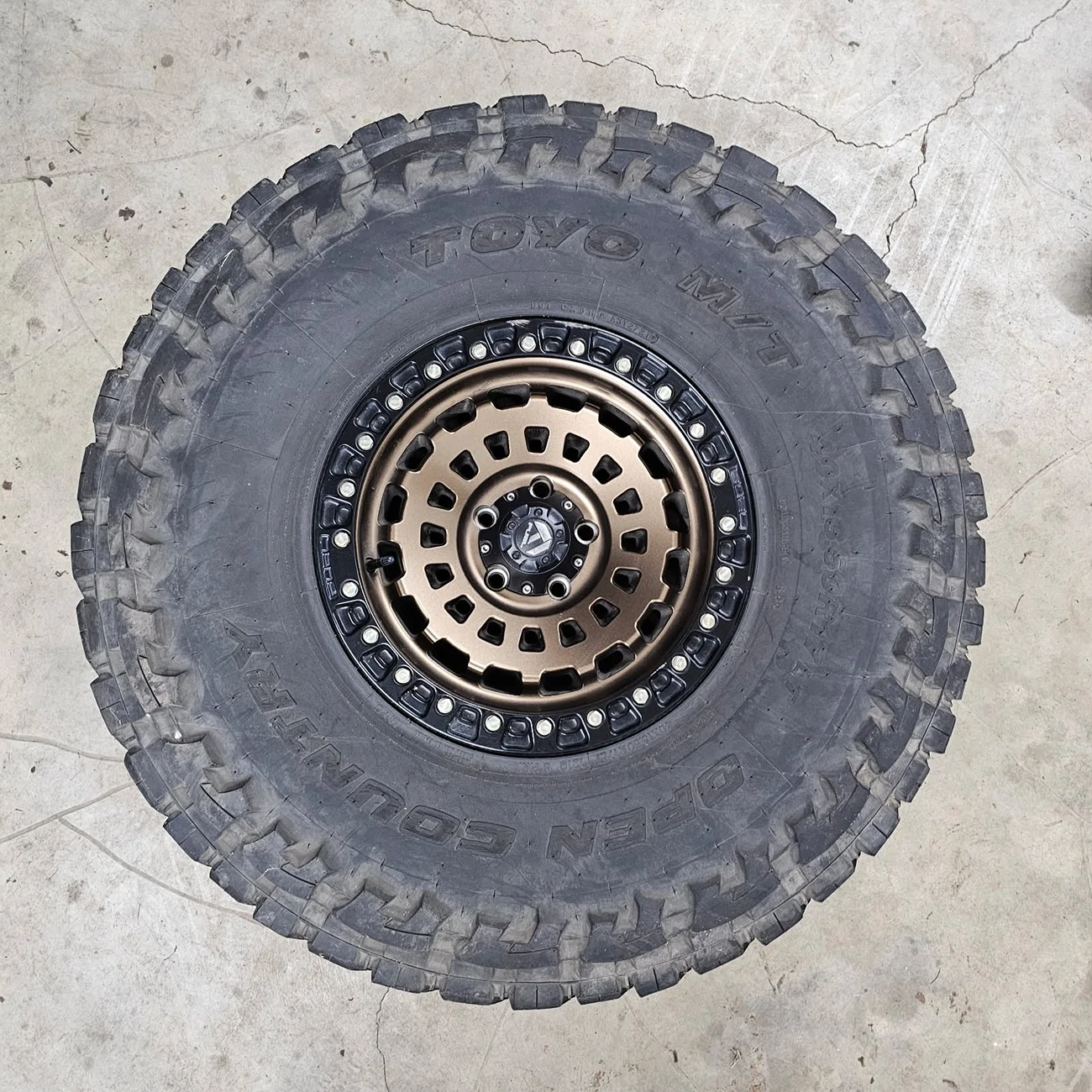 Jeep Gladiator $800 - 5 Wheels and Tires: 40" Toyo Open Country MT on 17" Fuel Zephyr 1000026609