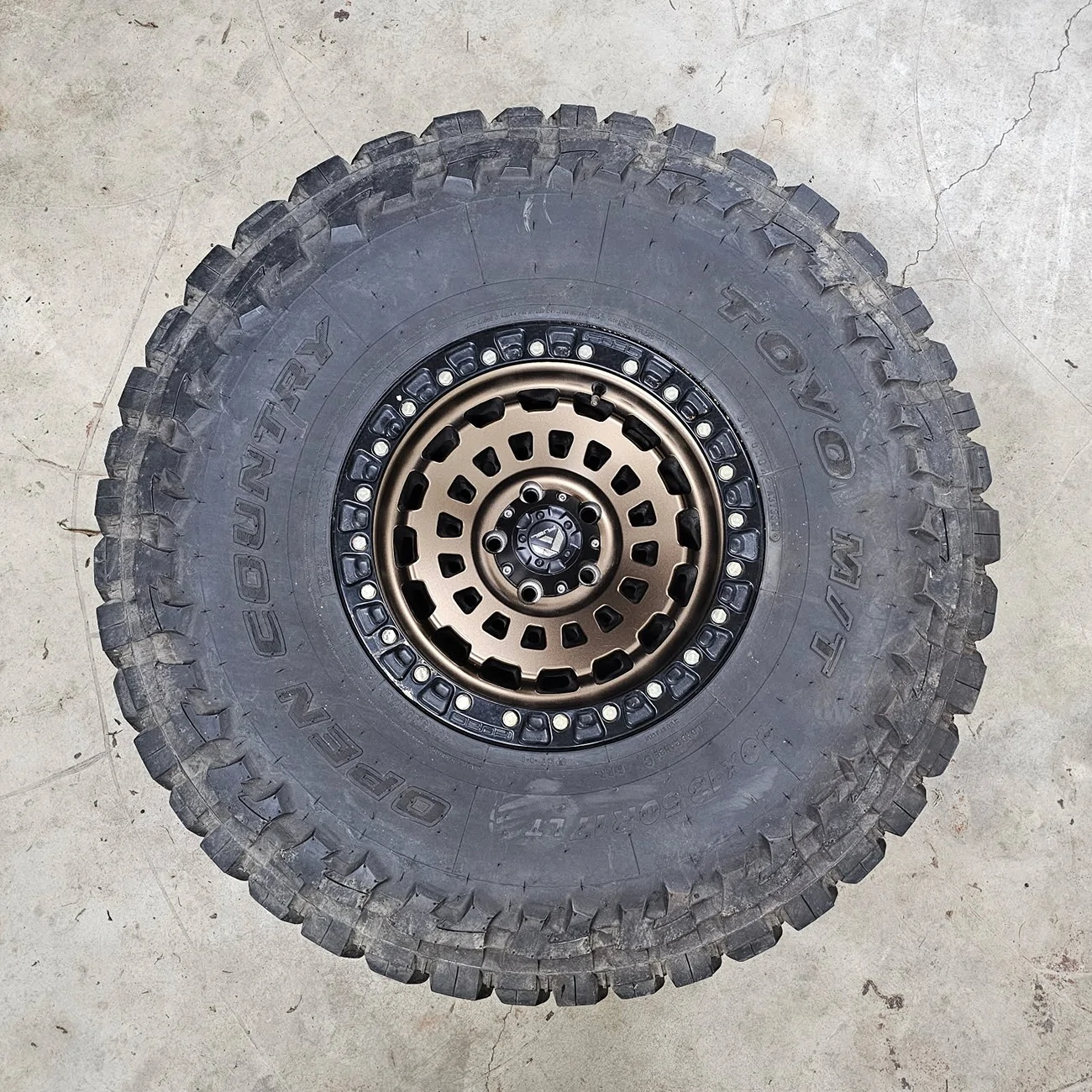 Jeep Gladiator $800 - 5 Wheels and Tires: 40" Toyo Open Country MT on 17" Fuel Zephyr 1000026612