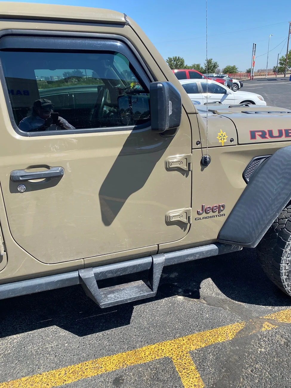 Jeep Gladiator NXTGEN Cross Terrain Steps (Rock Rail Steps) installed image0