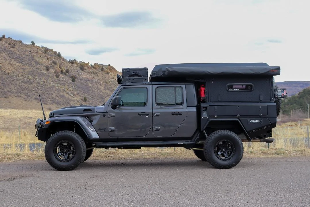 Jeep Gladiator Alu-Cab Canopy Camper Roll Call bowen truck