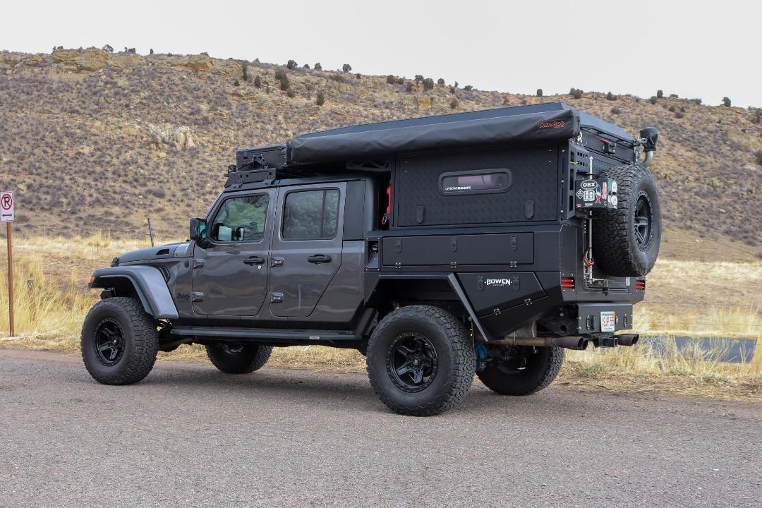 Jeep Gladiator Alu-Cab Canopy Camper Roll Call bowen 4