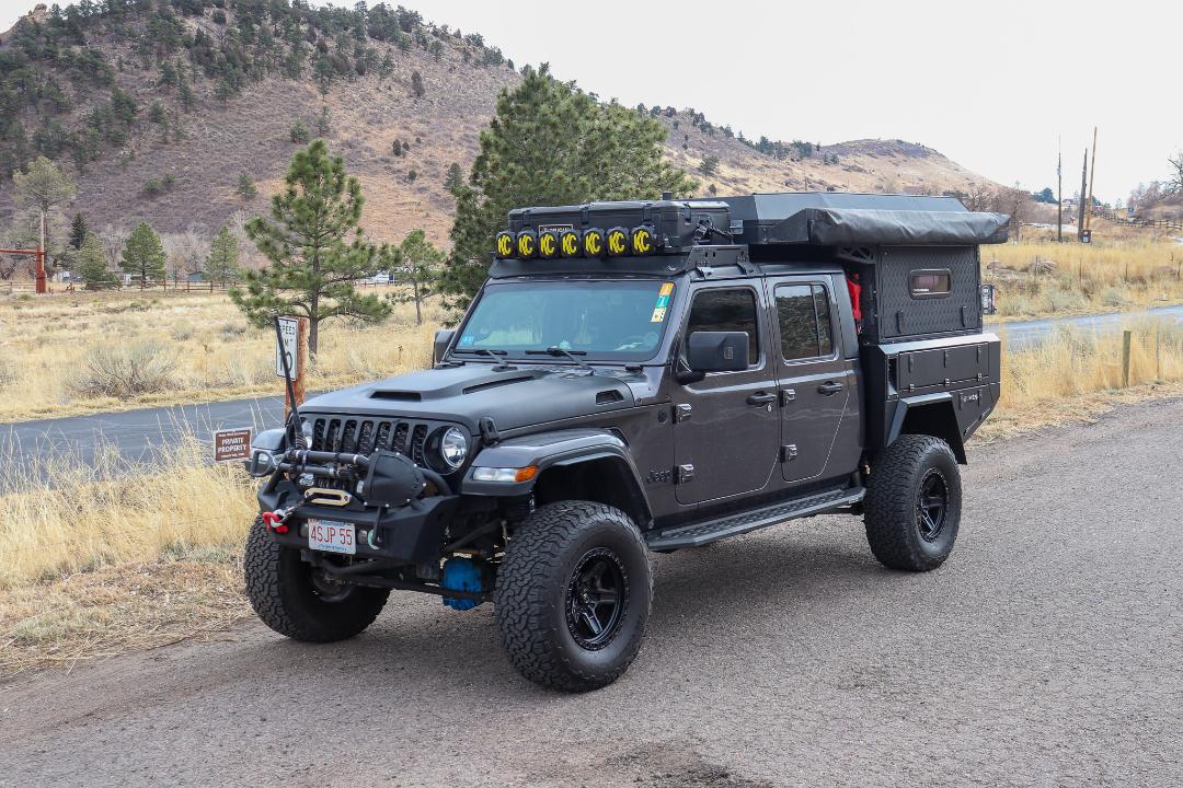 Jeep Gladiator Alu-Cab Canopy Camper Roll Call bowen 6