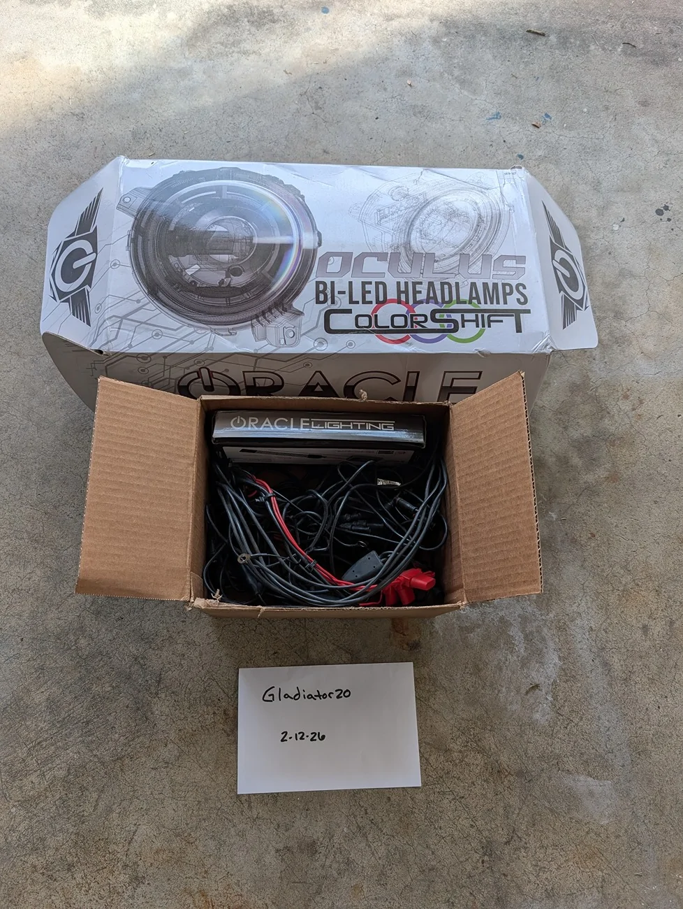 Jeep Gladiator Oculus ColorShift Bi-LED Projector Headlights for Jeep Wrangler JL/ Gladiator JT PXL_20260212_182152324