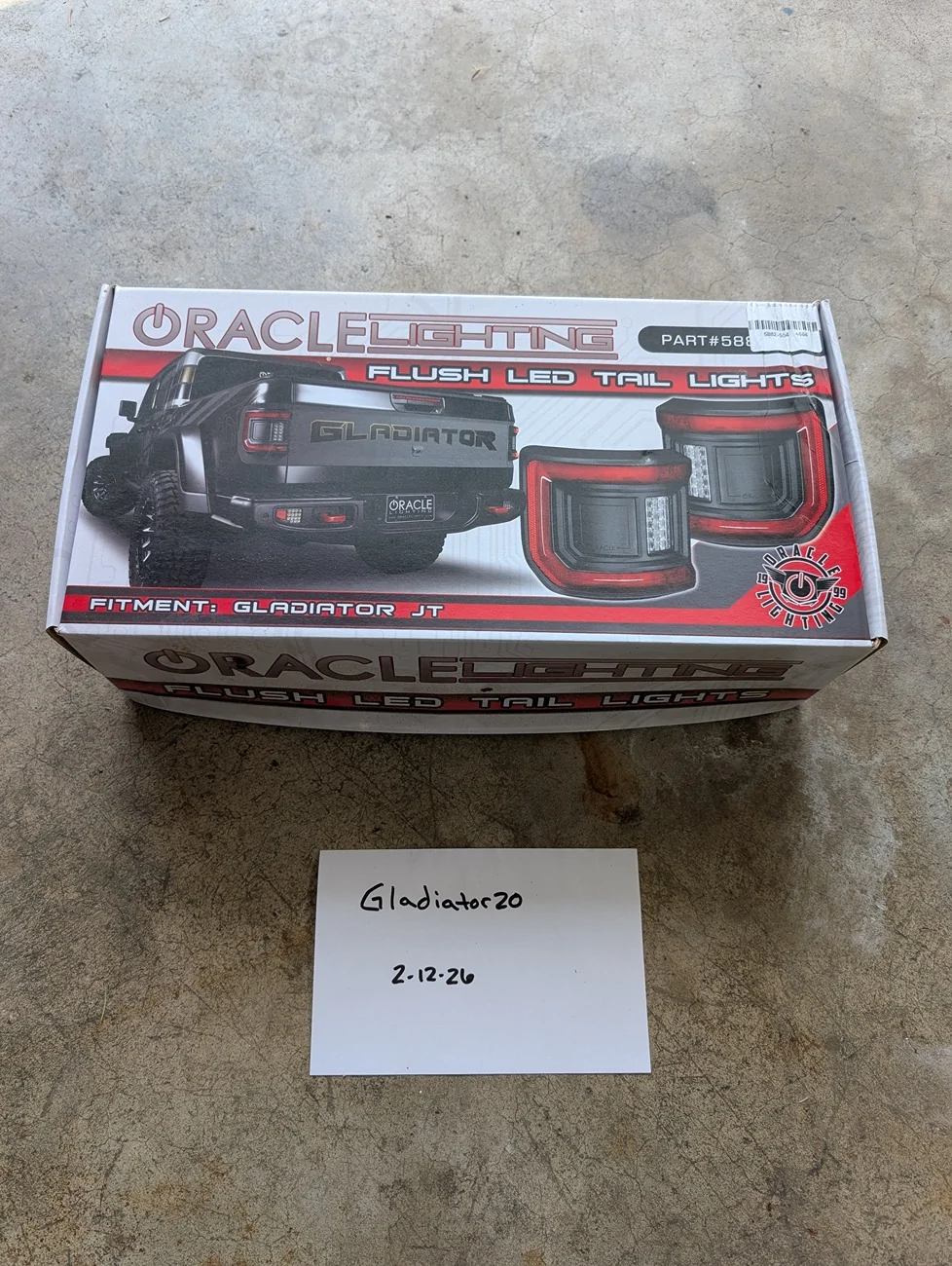 Jeep Gladiator Oracle Flush mount Led taillamps PXL_20260212_182321120.MP