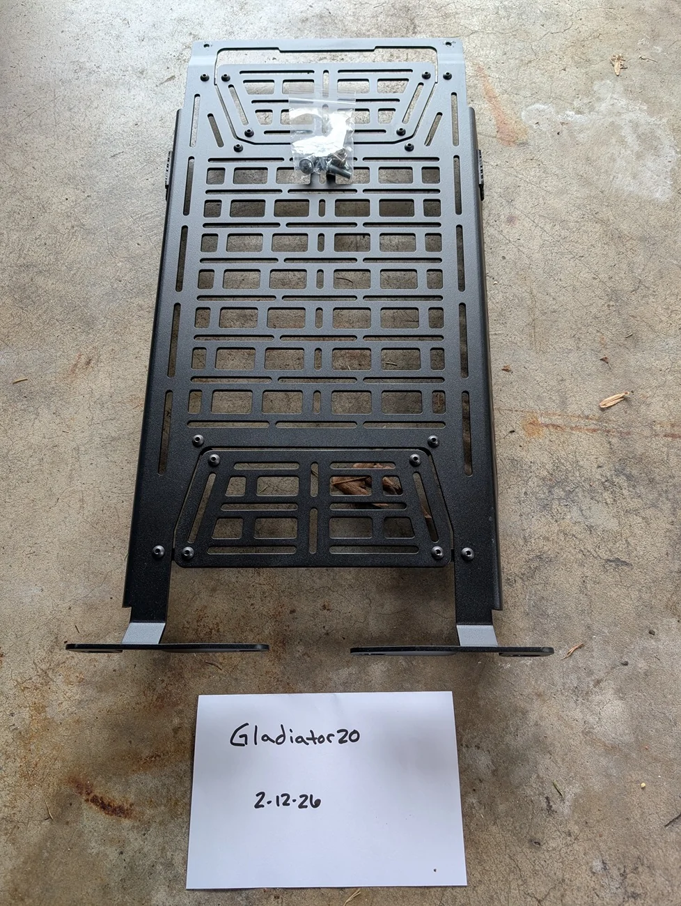 Jeep Gladiator EPIC CROW MOLLE System PXL_20260212_171709539
