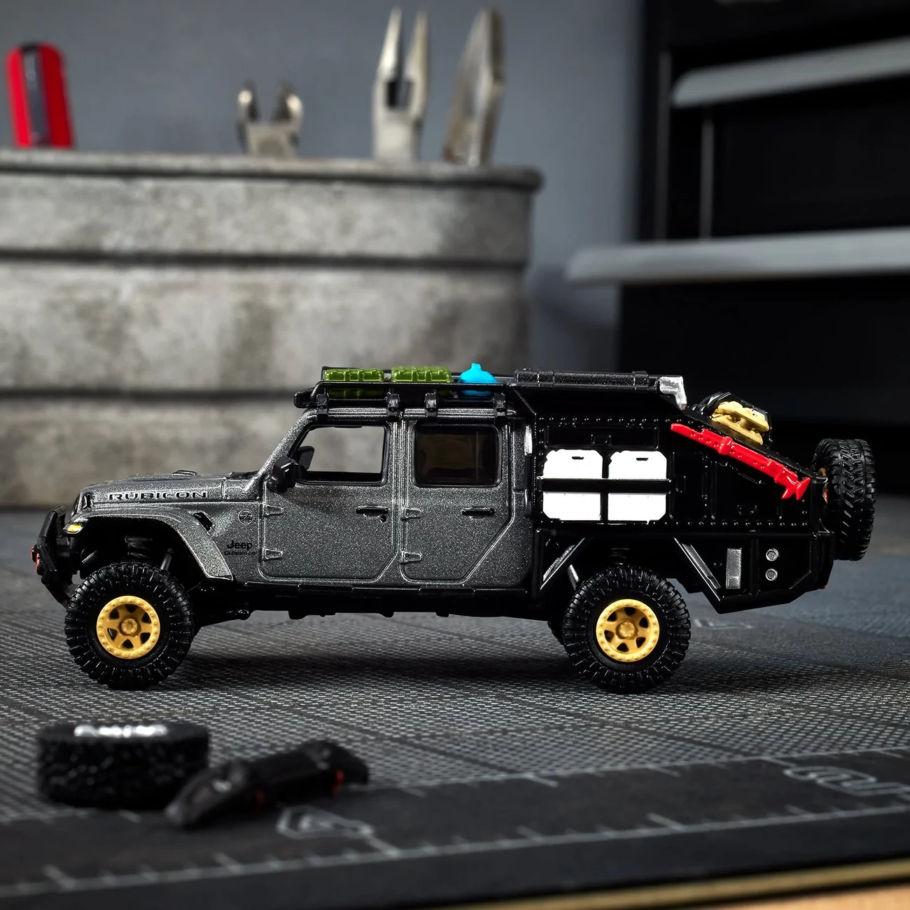 Jeep Gladiator Hot Wheels Elite 64 Mod Shop ’24 Jeep Gladiator (1:64 scale diecast model) bysvxgzjhtojljnyuceq