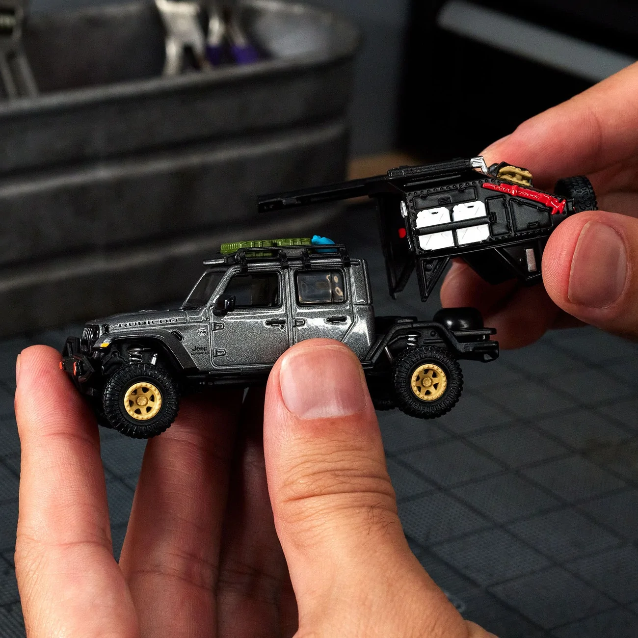 Jeep Gladiator Hot Wheels Elite 64 Mod Shop ’24 Jeep Gladiator (1:64 scale diecast model) krxn7vyqjzxzzhvu1ro8
