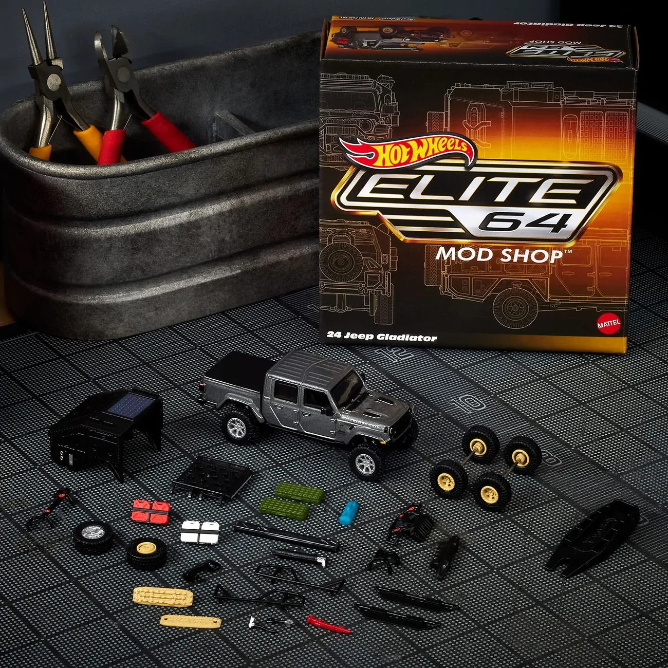Jeep Gladiator Hot Wheels Elite 64 Mod Shop ’24 Jeep Gladiator (1:64 scale diecast model) gzgcbkeuc8kstfnkcscc