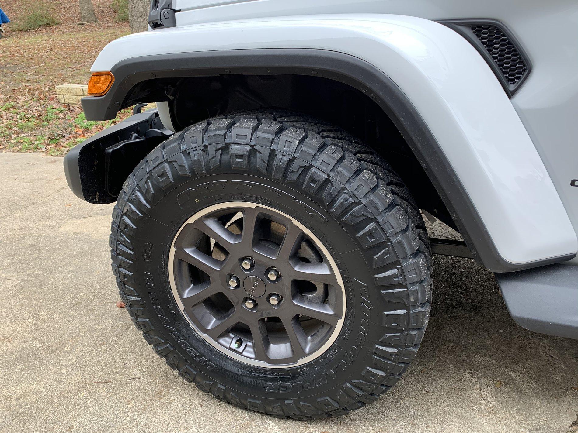 Jeep Gladiator Overland Wheel/Tire upgrade combo suggestions 949AF692-E25E-4027-9E9F-A44B626220E4